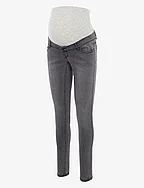 MLLOLA SLIM GREY JEANS - GREY DENIM