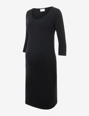 Mamalicious - MLLEA ORG 3/4 DRESS A. NOOS - midi jurken - black - 0