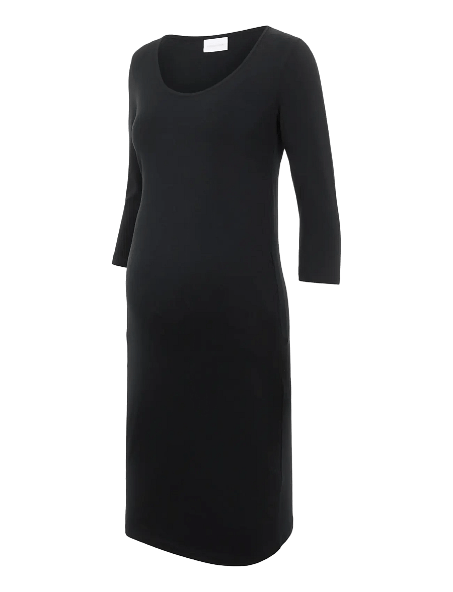 Mamalicious - MLLEA ORG 3/4 DRESS A. NOOS - black - 1