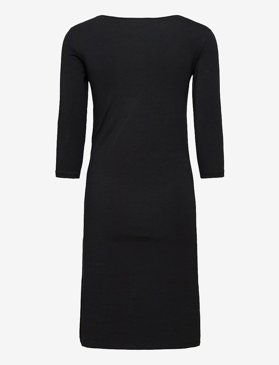 Mamalicious - MLLEA ORG 3/4 DRESS A. NOOS - black - 2