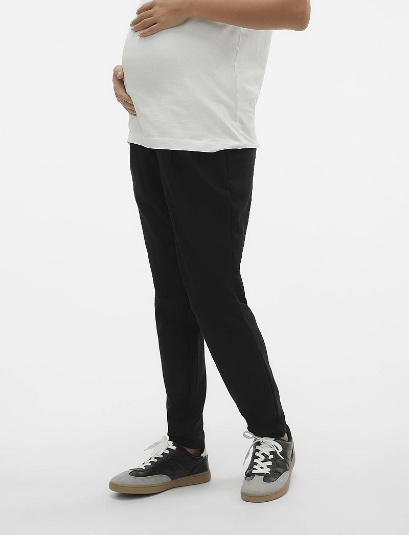 Mamalicious - MLLIF JERSEY PANTS NOOS A. - nederdelar - black - 0