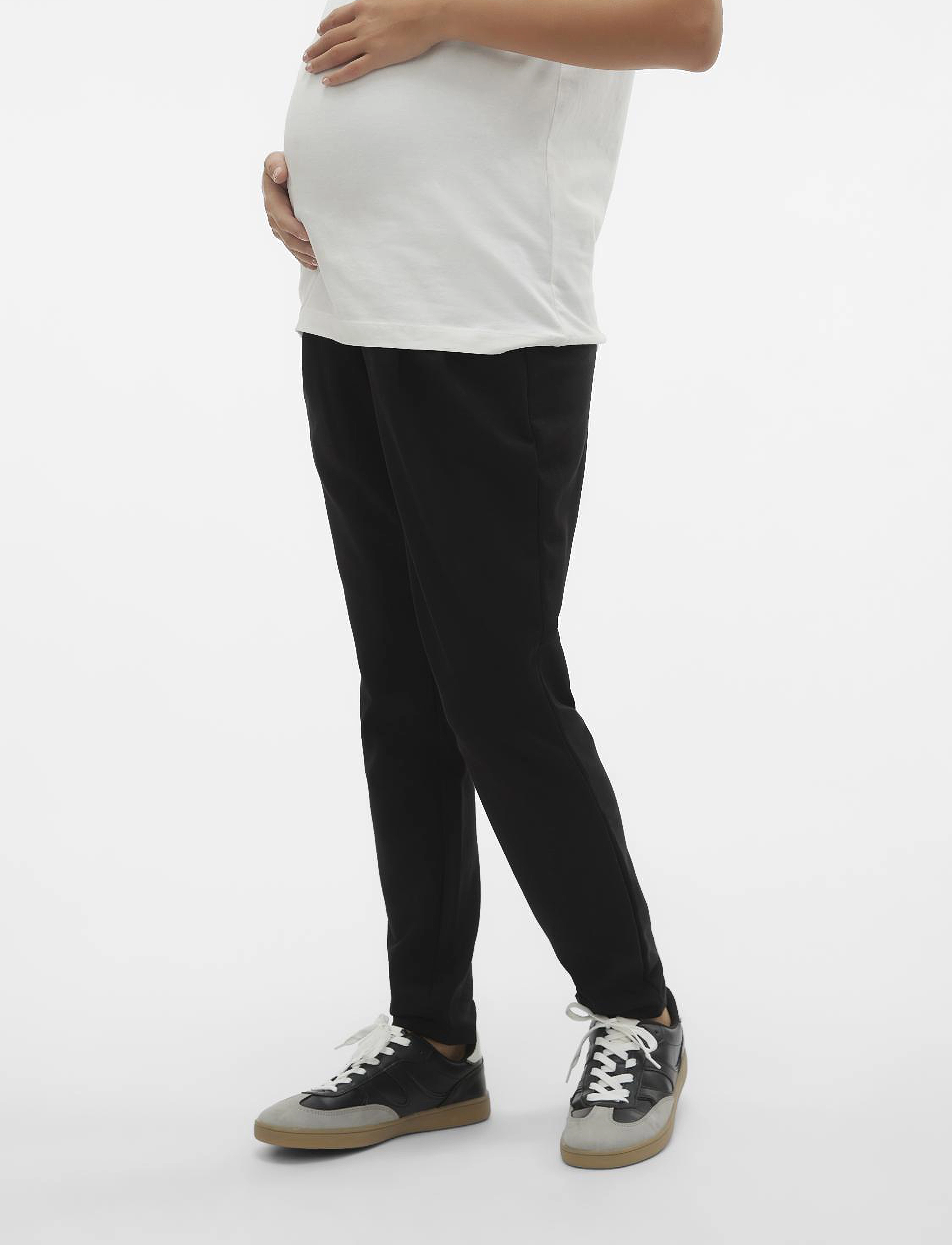 Mamalicious - MLLIF JERSEY PANTS NOOS A. - apakšējais apģērbs - black - 0