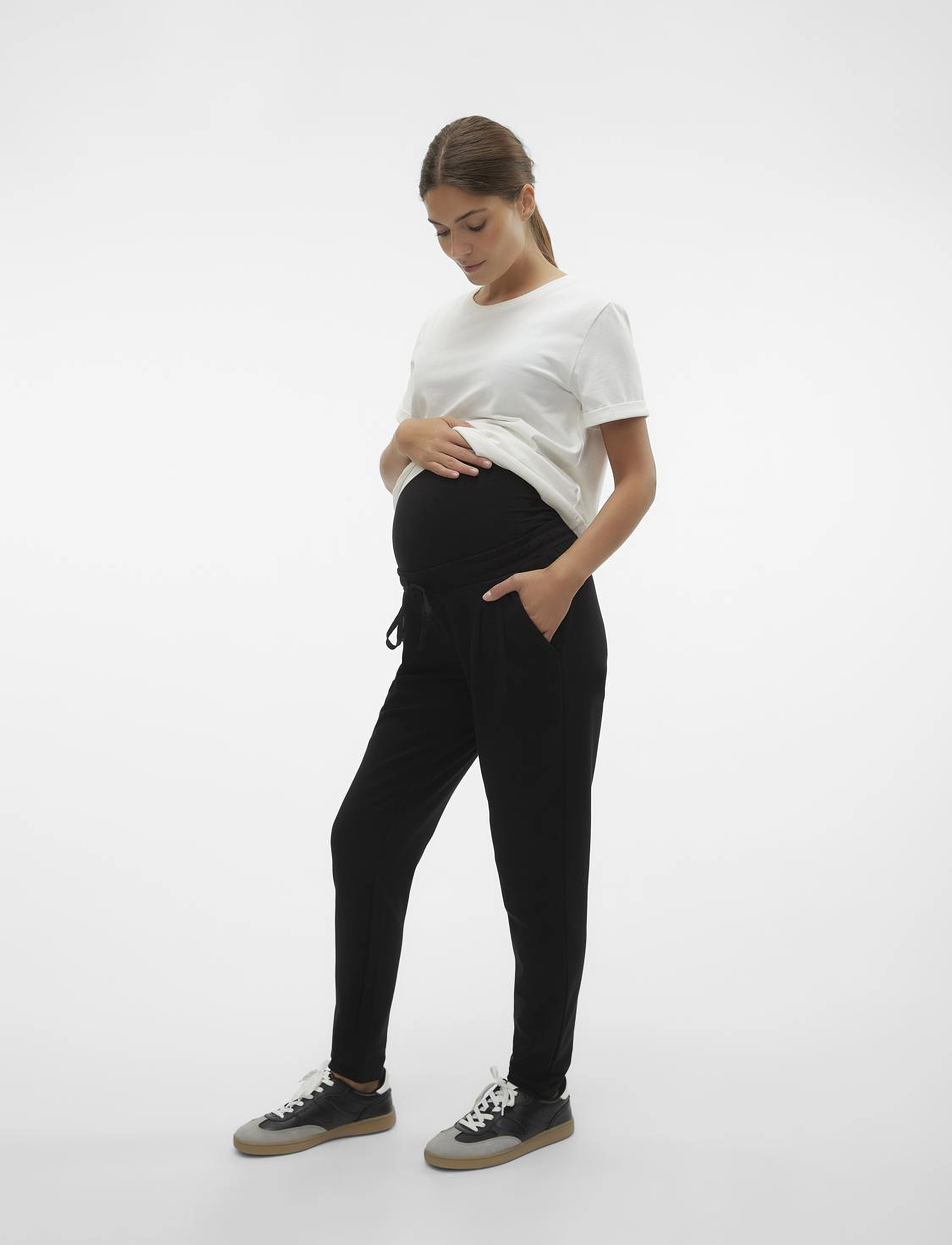 Mamalicious - MLLIF JERSEY PANTS NOOS A. - apakšējais apģērbs - black - 5