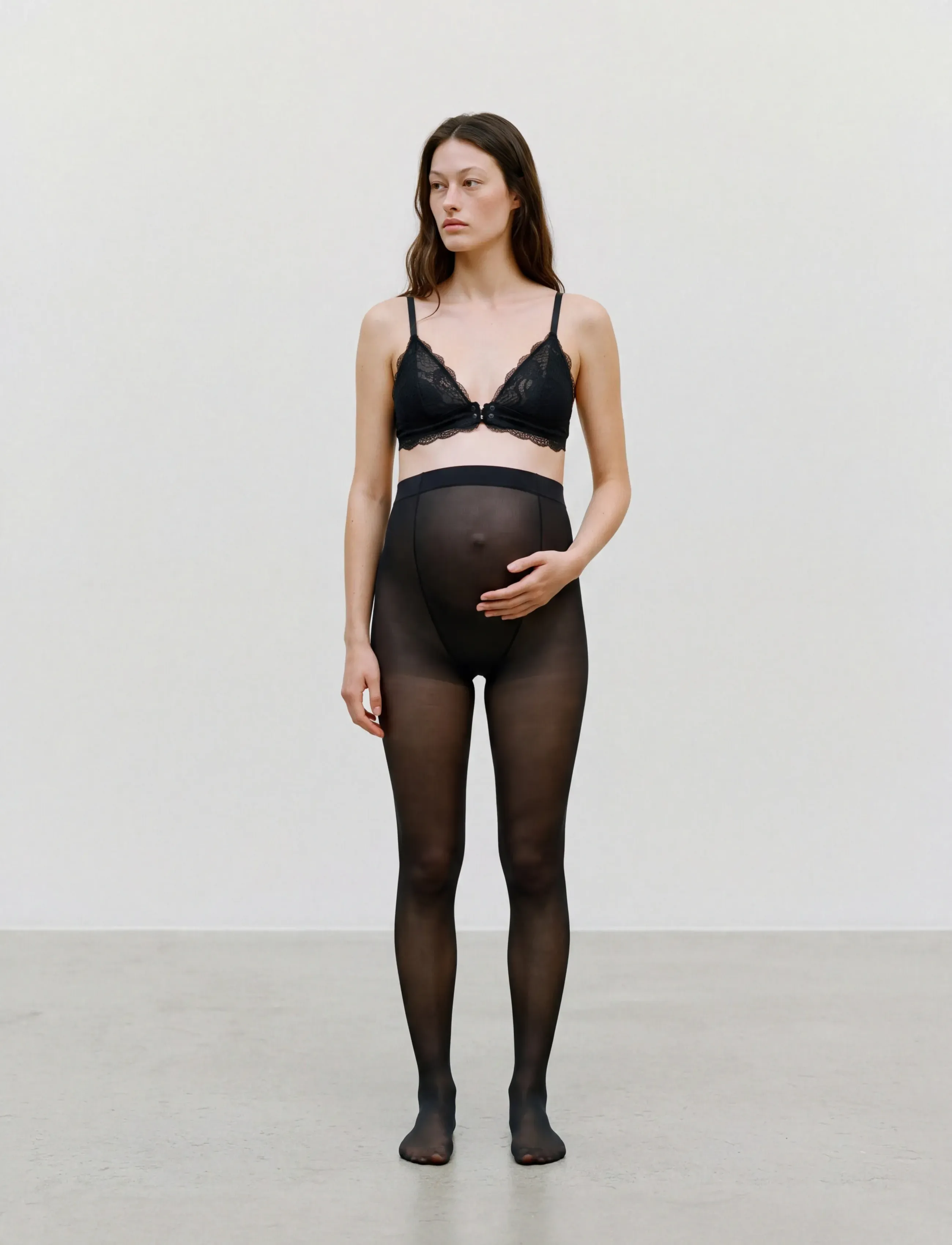 Mamalicious - MLSABINE PANTYHOSE 50DEN 2-P NOOS - unterwäsche - black - 0