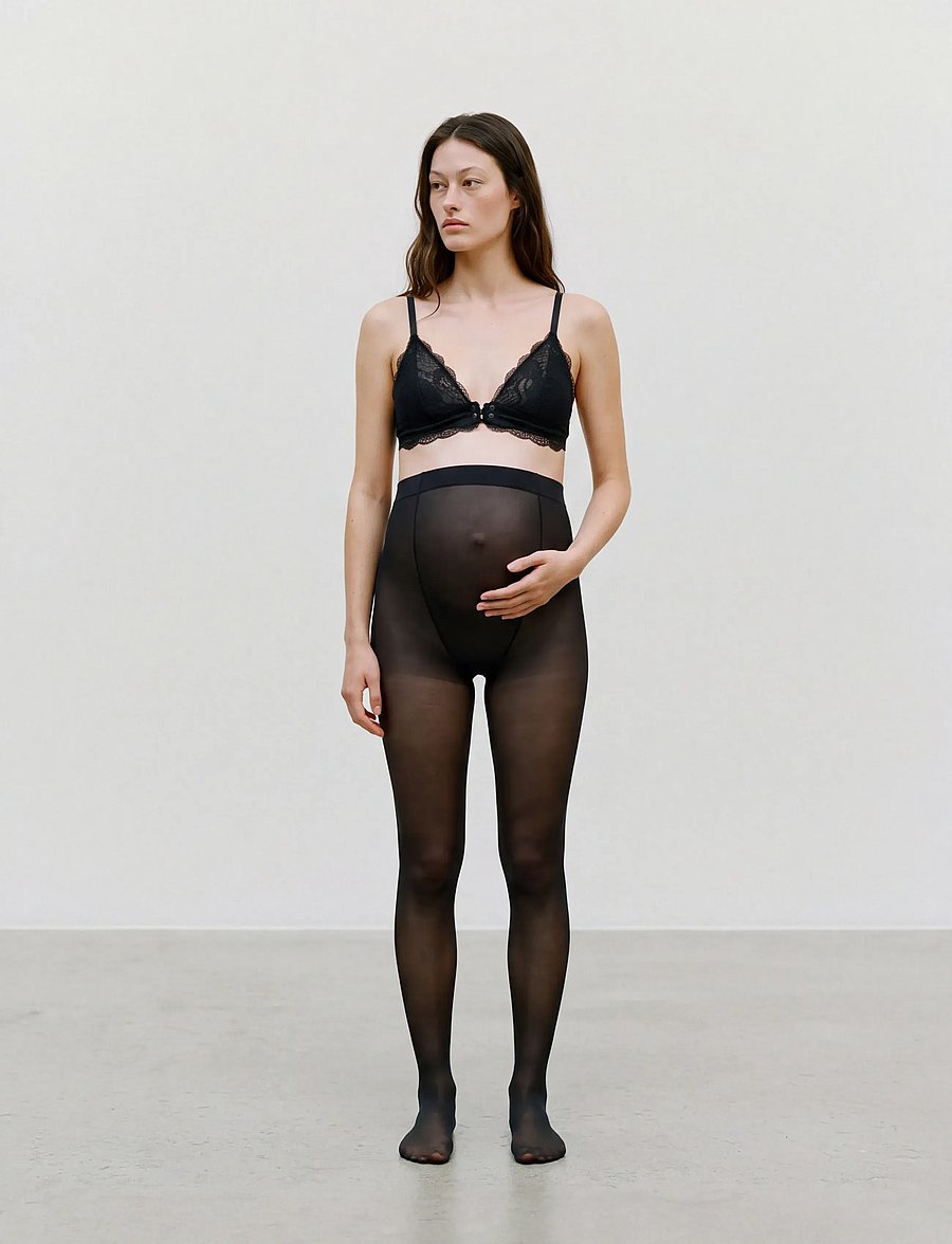 Mamalicious - MLSABINE PANTYHOSE 50DEN 2-P NOOS - unterwäsche - black - 0