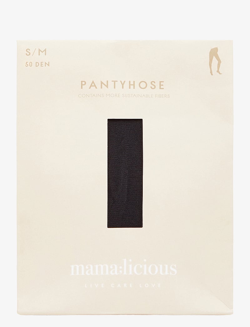 Mamalicious - MLSABINE PANTYHOSE 50DEN 2-P NOOS - underkläder - black - 3
