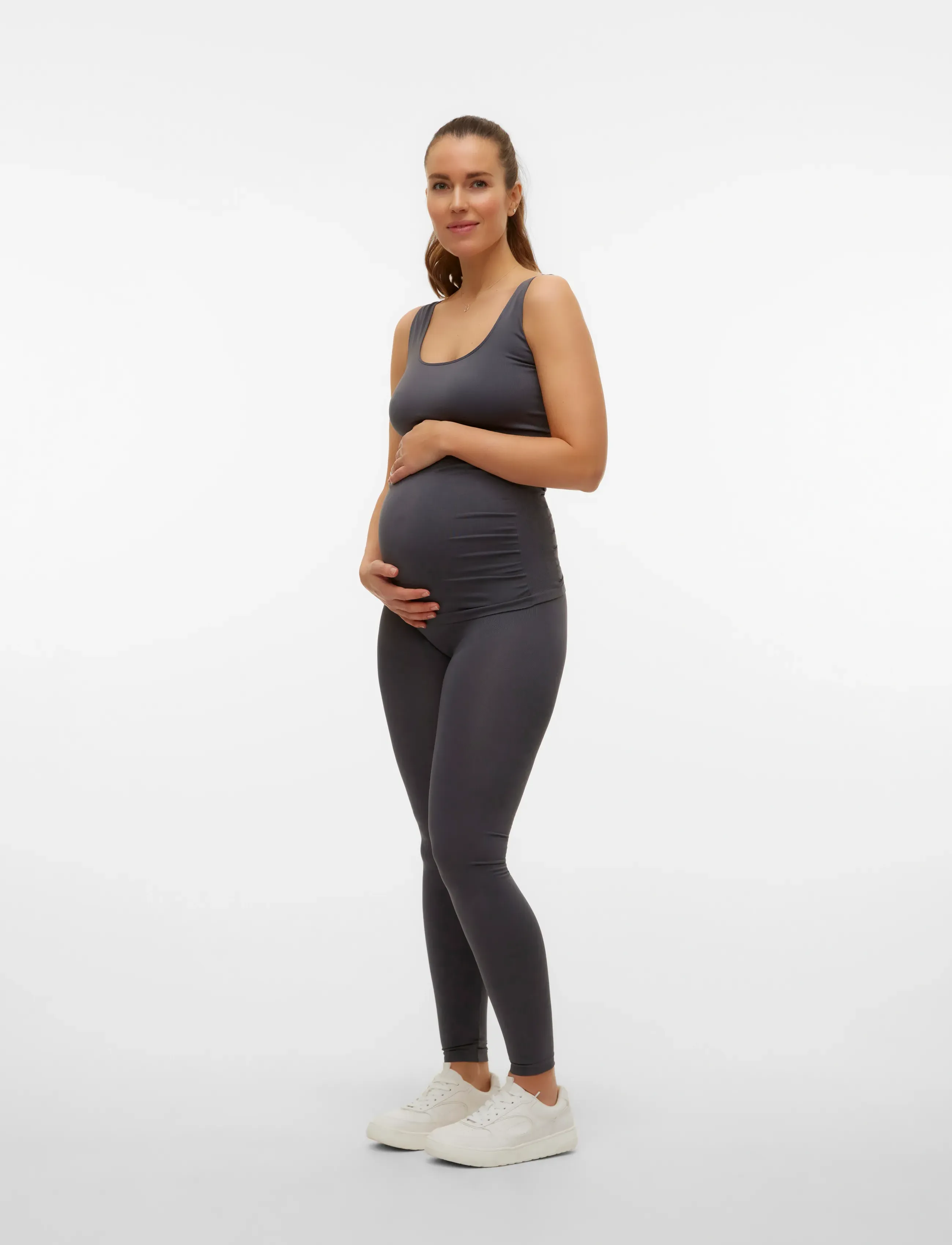 Mamalicious - MLTIA JEANNE LEGGING NOOS A. - bas - asphalt - 3