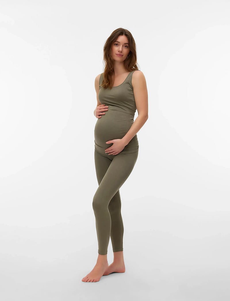 Mamalicious - MLTIA JEANNE LEGGING NOOS A. - hosen - kalamata - 3