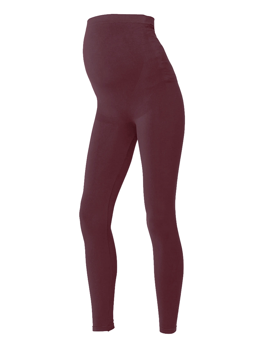 Mamalicious - MLTIA JEANNE LEGGING A. - hosen - windsor wine - 0