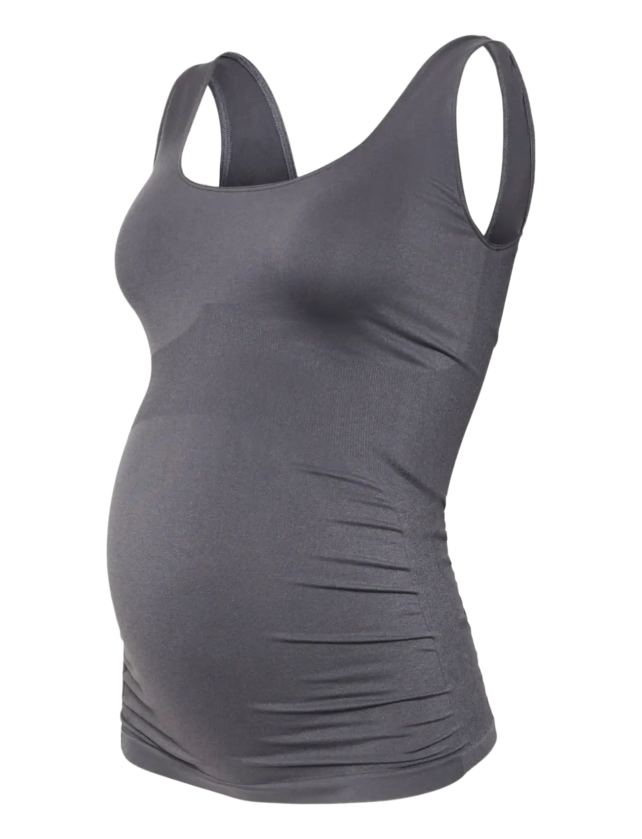 Mamalicious MLHEAL TANK TOP NOOS A. - Mamalicious - ASPHALT / grey