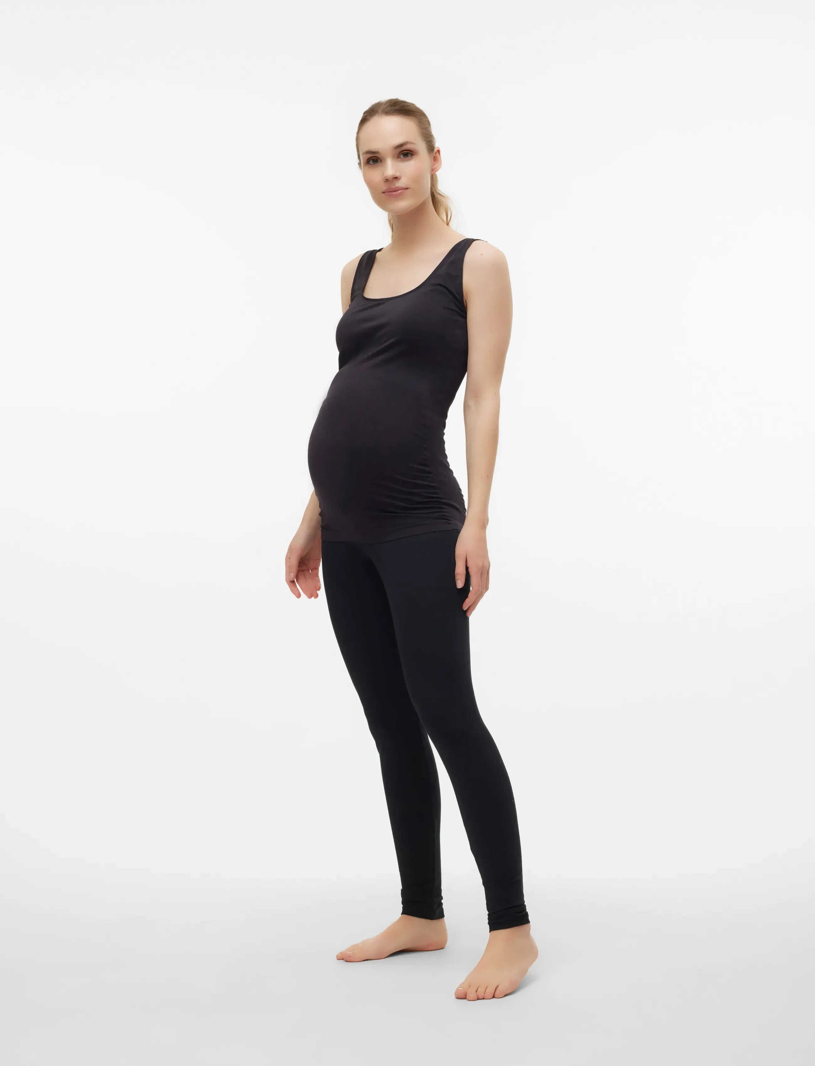 Mamalicious - MLHEAL TANK TOP NOOS A. - overdele - black - 4