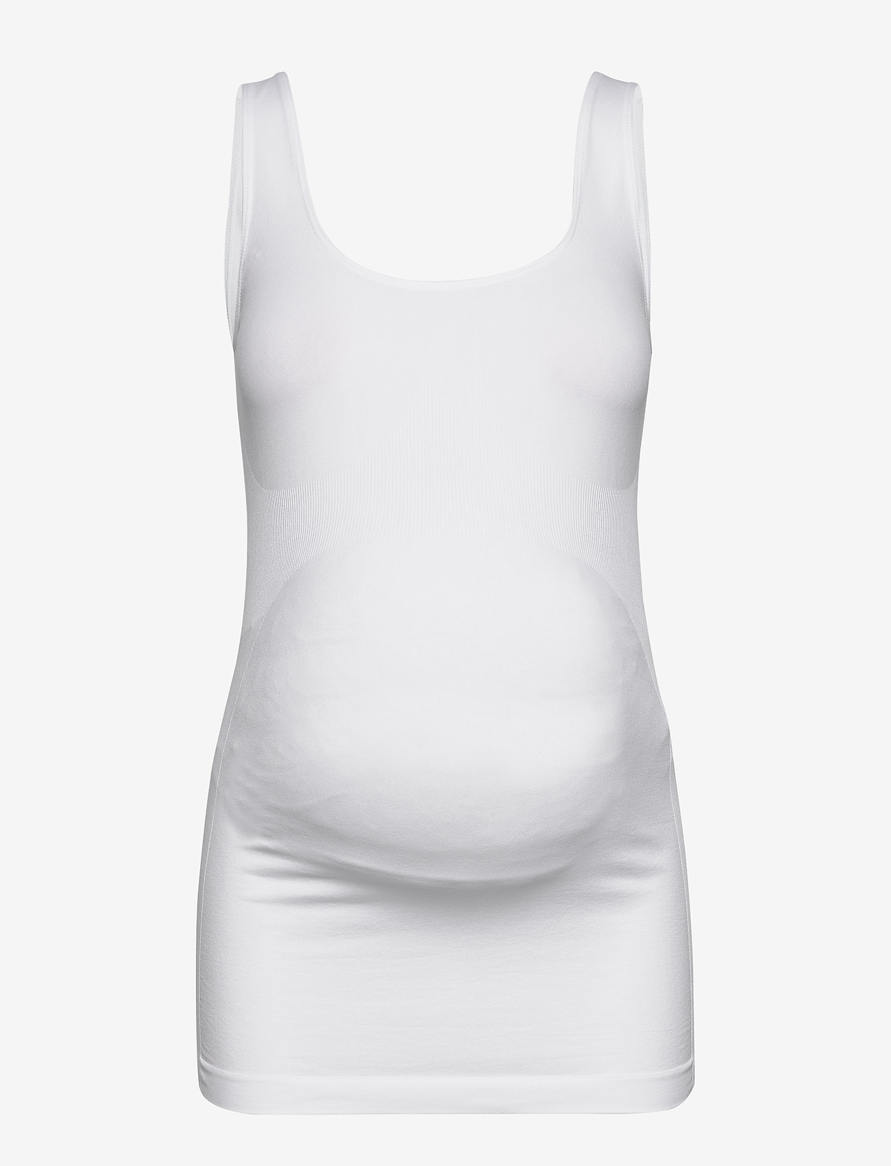 Mamalicious - MLHEAL TANK TOP NOOS A. - ermeløse topper - bright white - 0