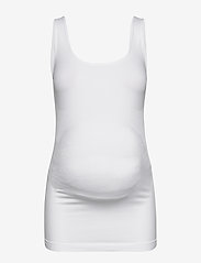 Mamalicious - MLHEAL TANK TOP NOOS A. - ermeløse topper - bright white - 0