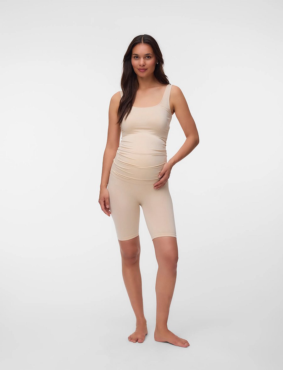 Mamalicious - MLHEAL TANK TOP NOOS A. - overdele - mellow buff - 4