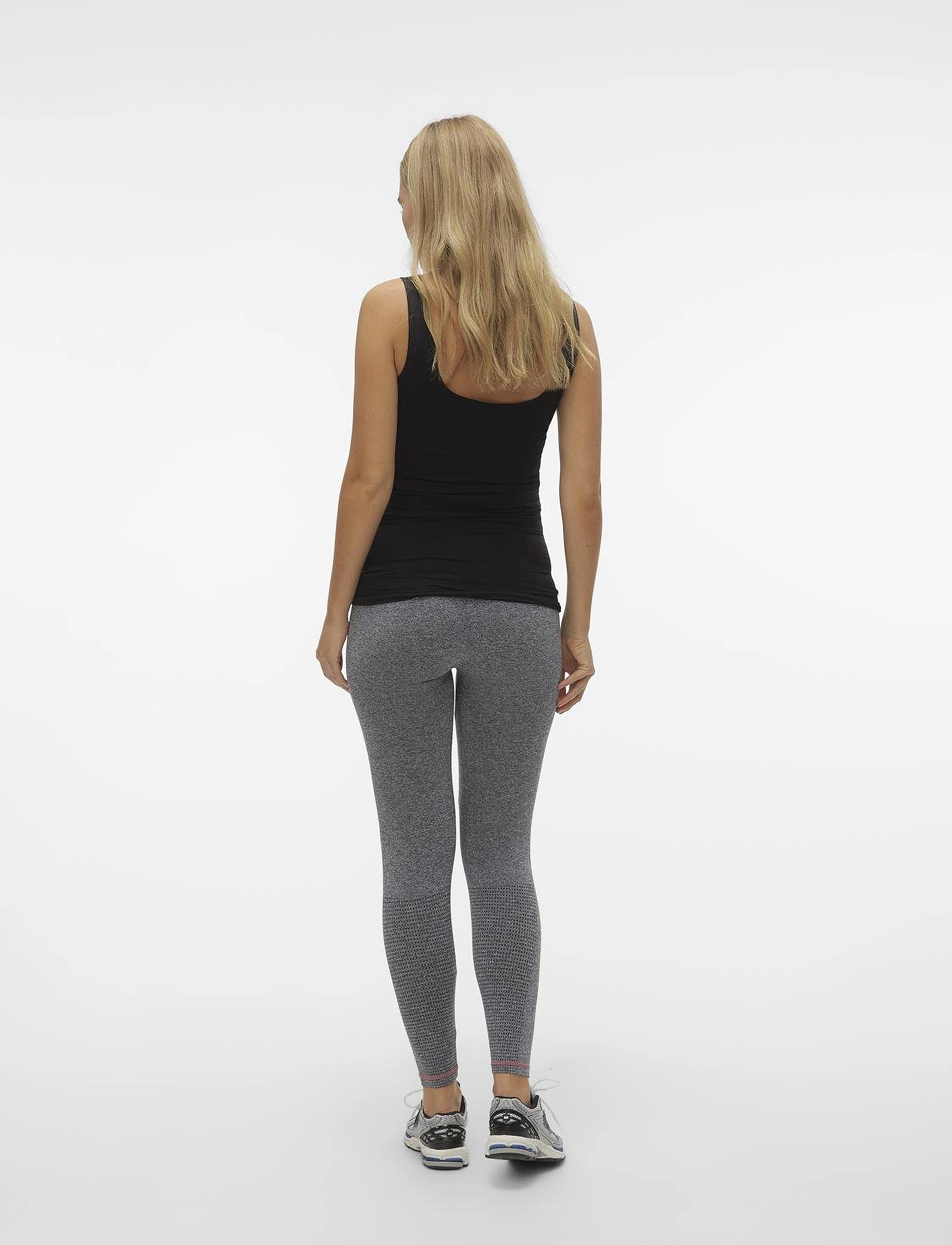 Mamalicious - MLFIT ACTIVE TIGHTS NOOS A. - tights - medium grey melange - 4