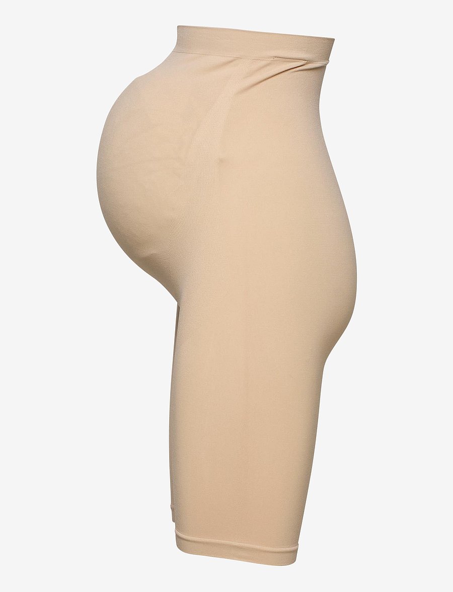 Mamalicious - MLTIA JEANNE SHORTS NOOS A. - 1/2 länge - mellow buff - 3