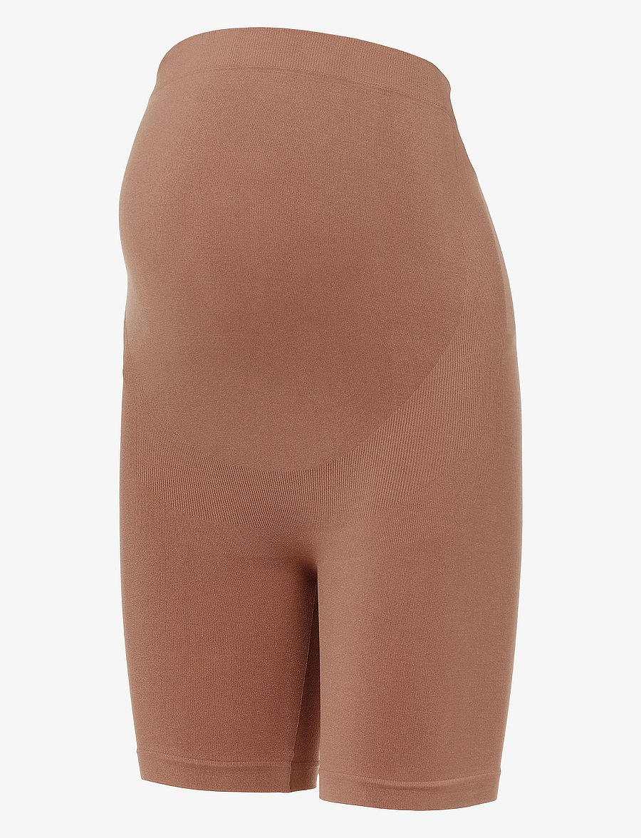Mamalicious - MLTIA JEANNE SHORTS NOOS A. - collants d'entraînement - raw umber - 3