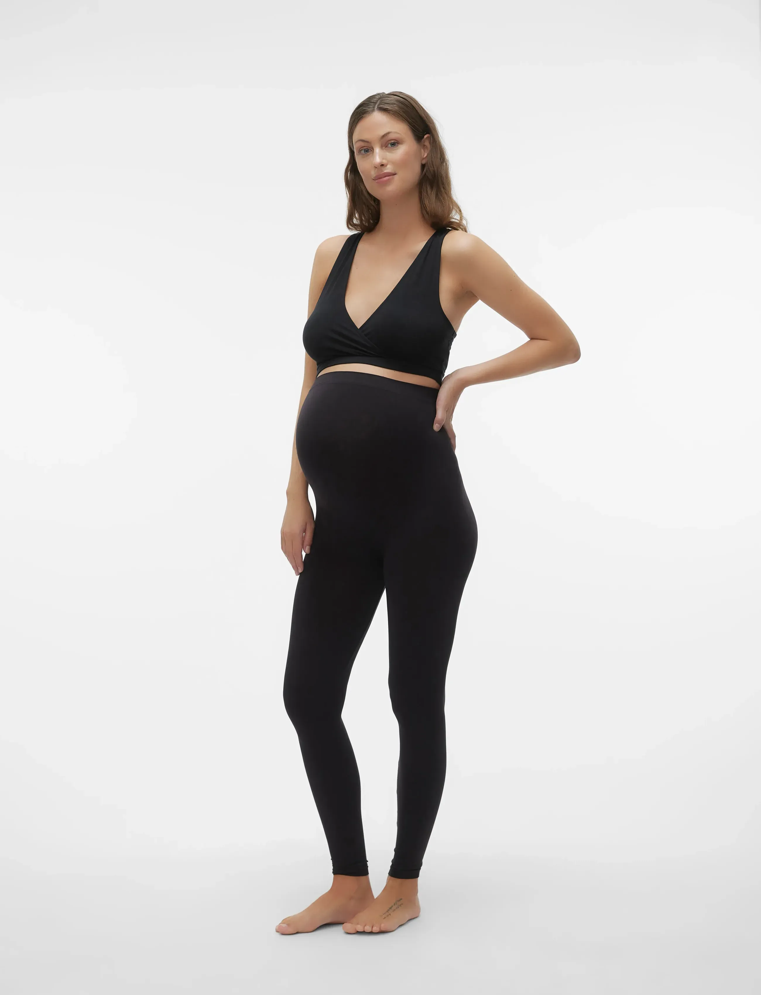 Mamalicious - MLHELENA CROSSY BRA 2-P 2F. A. - black - 0