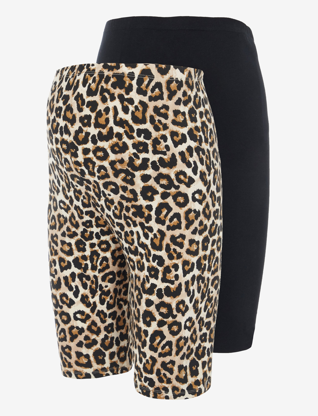 Mamalicious - MLSANNIE JERSEY BIKER SHORTS 2-P - collants d'entraînement - black - 1
