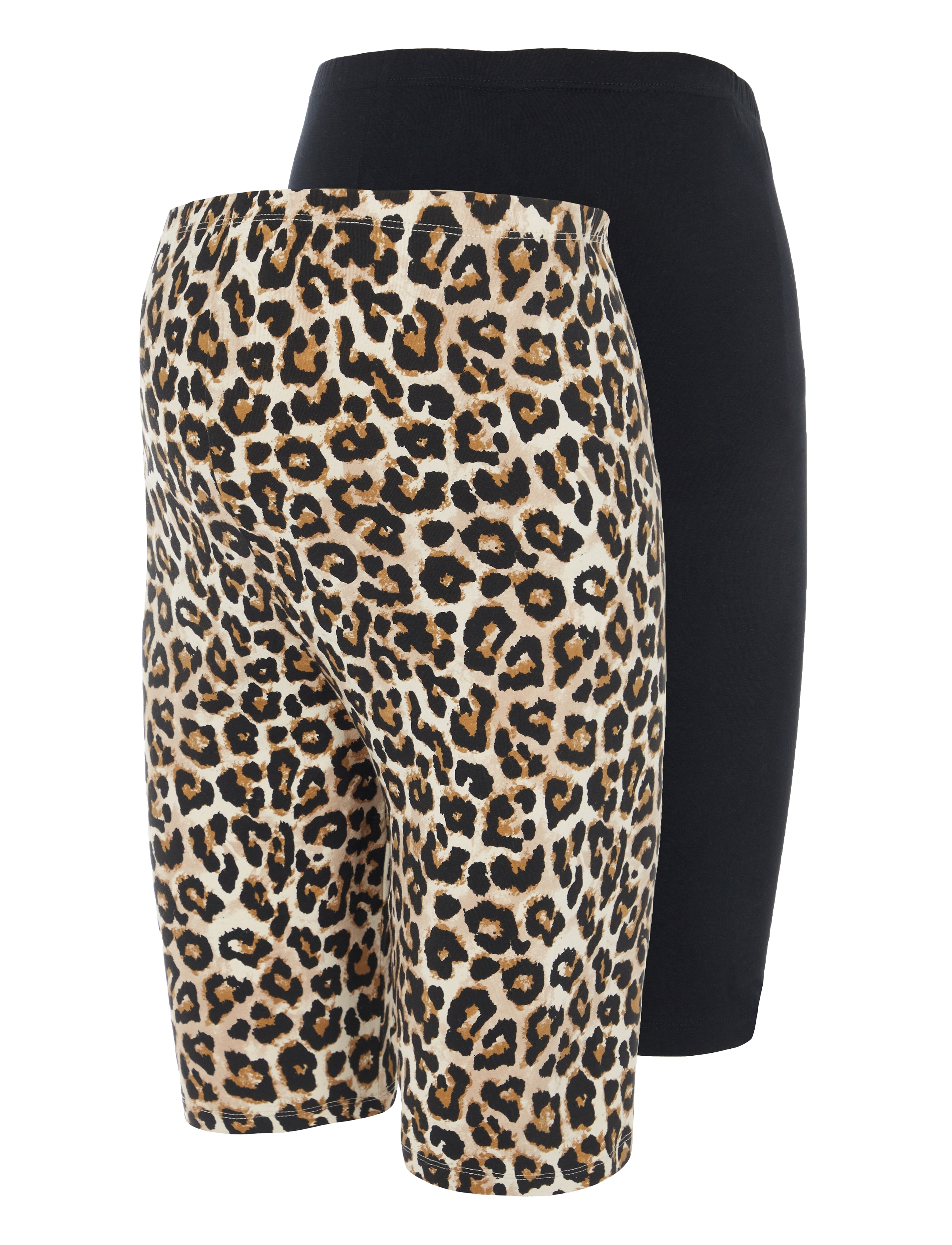 Mamalicious - MLSANNIE JERSEY BIKER SHORTS 2-P - trainingstights - black - 1