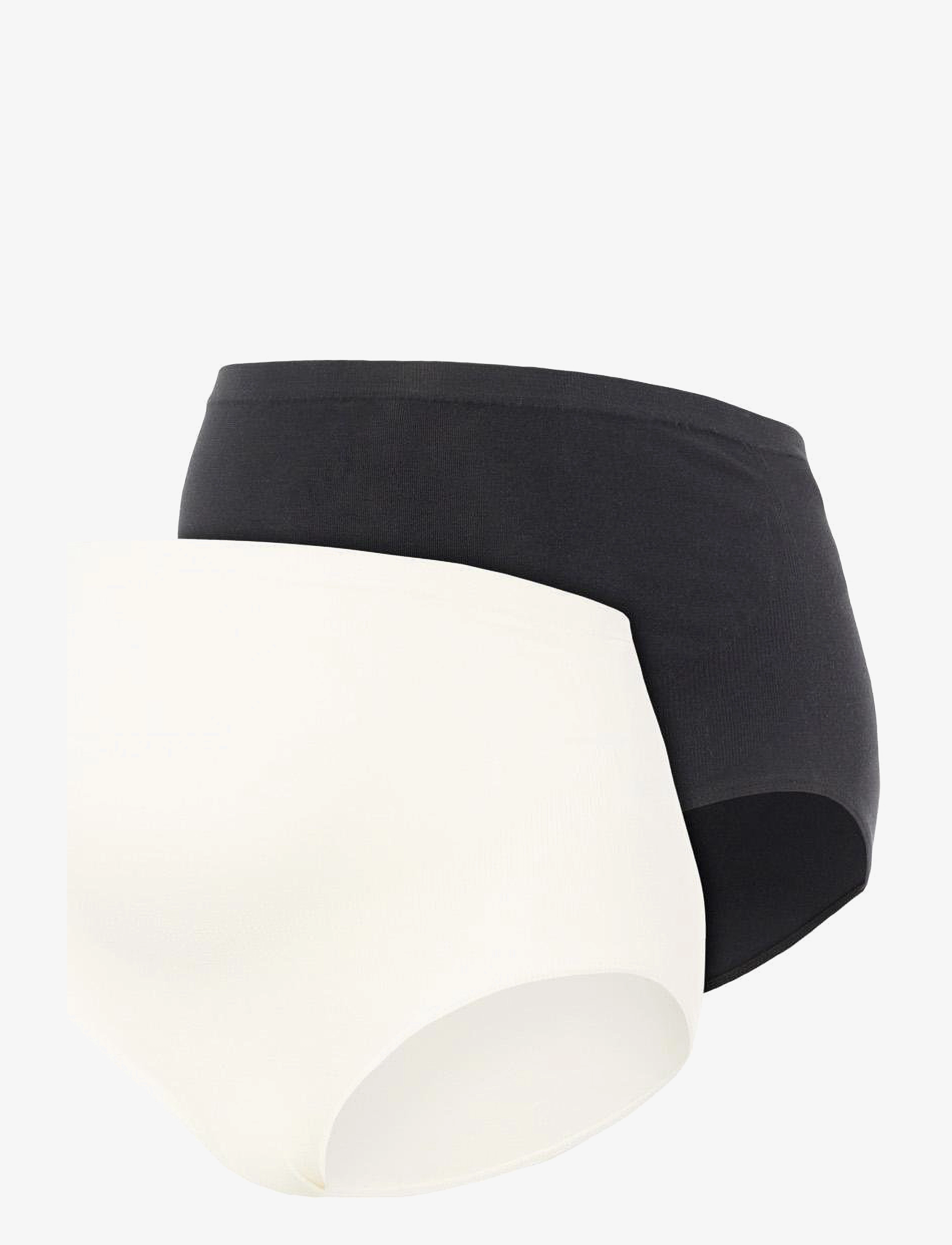 Mamalicious - MLHEAL COTTON PANTIES 2-P A.NOOS - black - 1