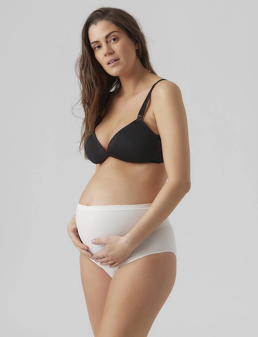 Mamalicious - MLHEAL COTTON PANTIES 2-P A.NOOS - black - 0