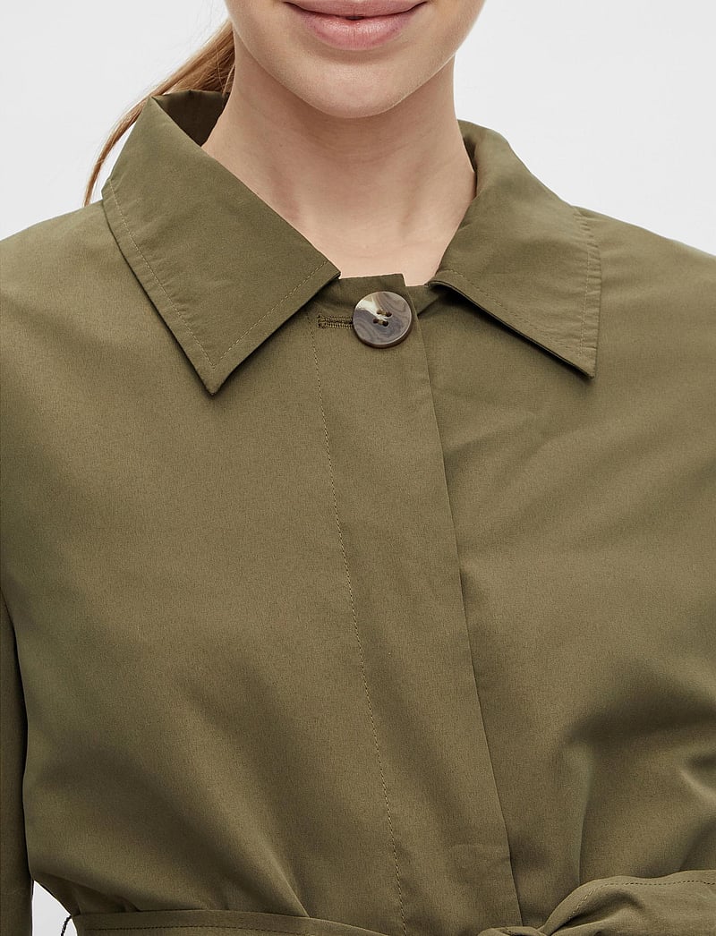 Mamalicious - MLFLORA JACKET - trenchcoats - ivy green - 5