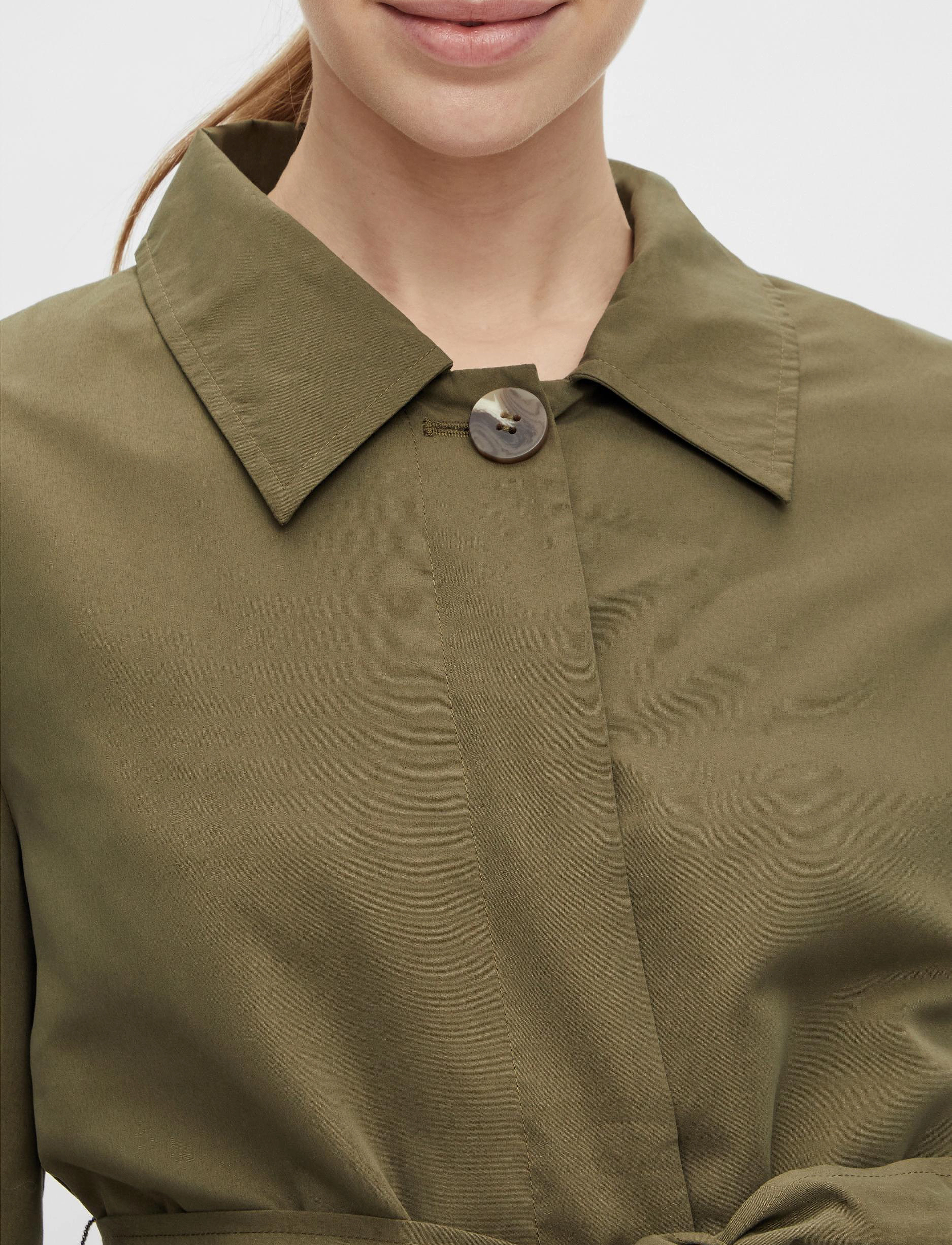 Mamalicious - MLFLORA JACKET - trenchcoats - ivy green - 5