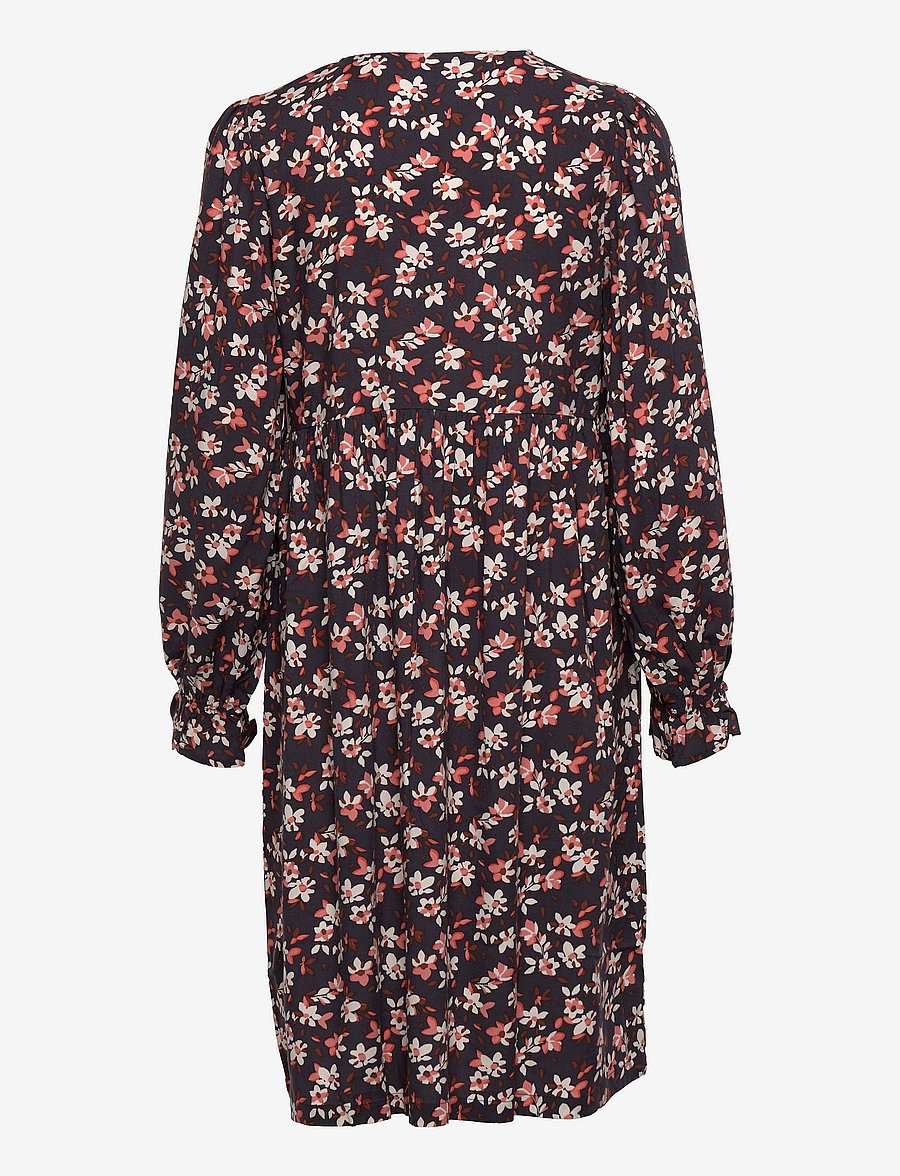 Mamalicious - MLALICE L/S WOVEN ABK DRESS A. - robes midi - peacoat - 2