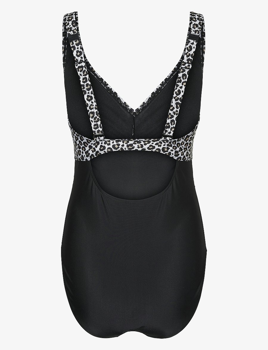 Mamalicious - MLNEWMYNTHE PADDED ANIMAL SWIMSUIT A. - black - 1