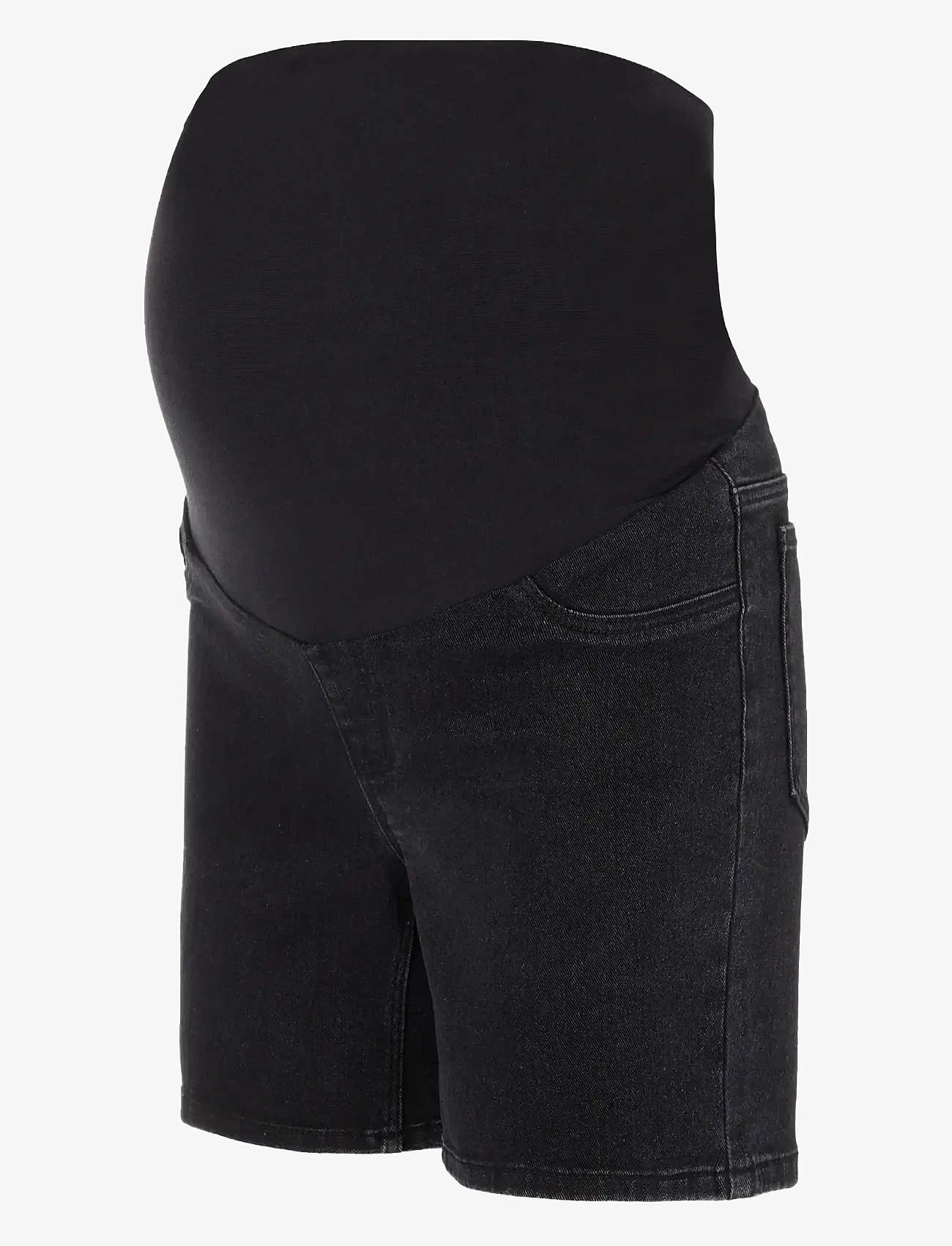 Mamalicious Mlamy Skinny Black Shorts – denim shorts – shop at