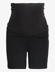 Mamalicious - MLAMY SKINNY BLACK SHORTS V. - cycling shorts - black denim - 0