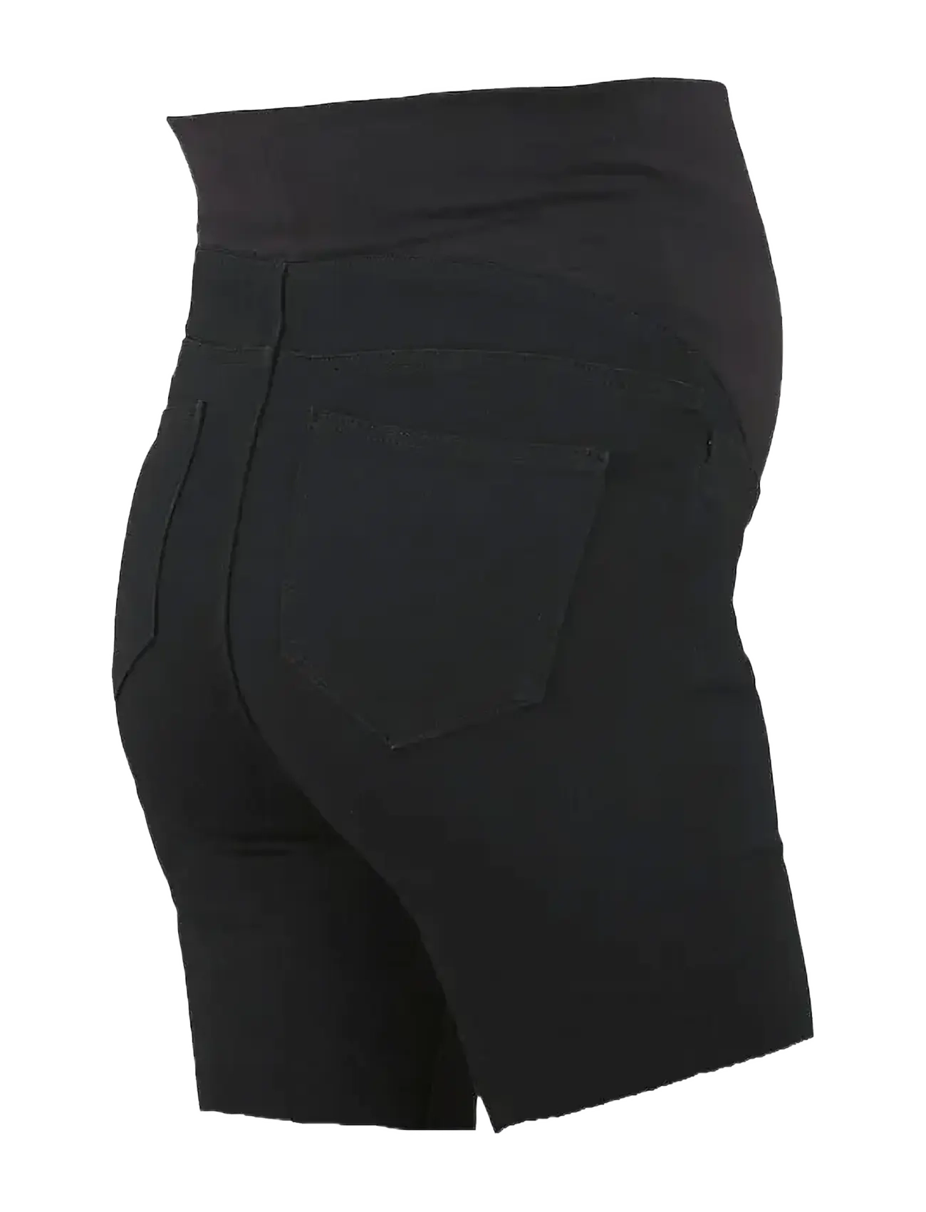 Mamalicious - MLAMY SKINNY BLACK SHORTS V. - die niedrigsten preise - black denim - 2