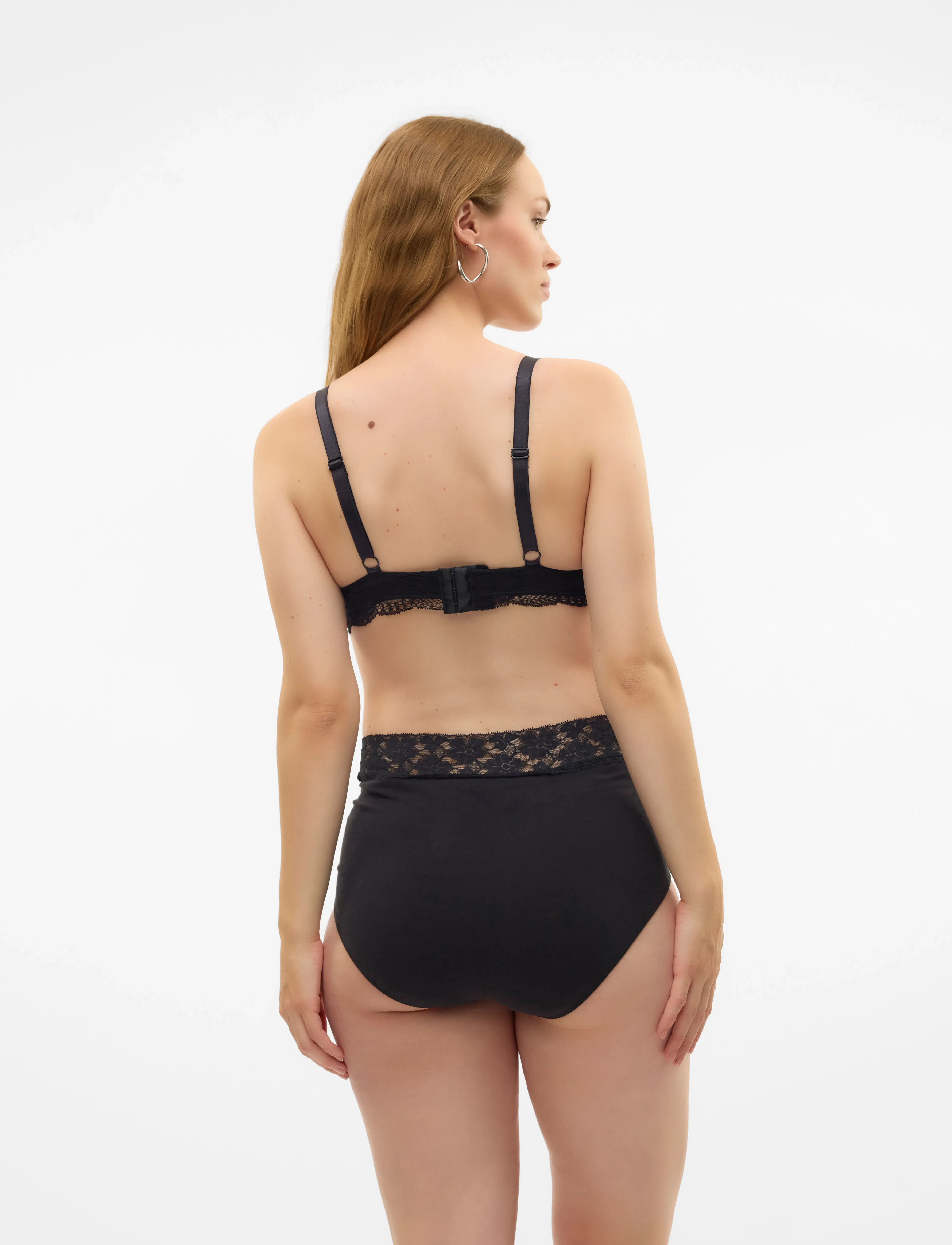 Mamalicious - MLZENINA LACE NURSING BRA A. NOOS - underkläder - black - 2