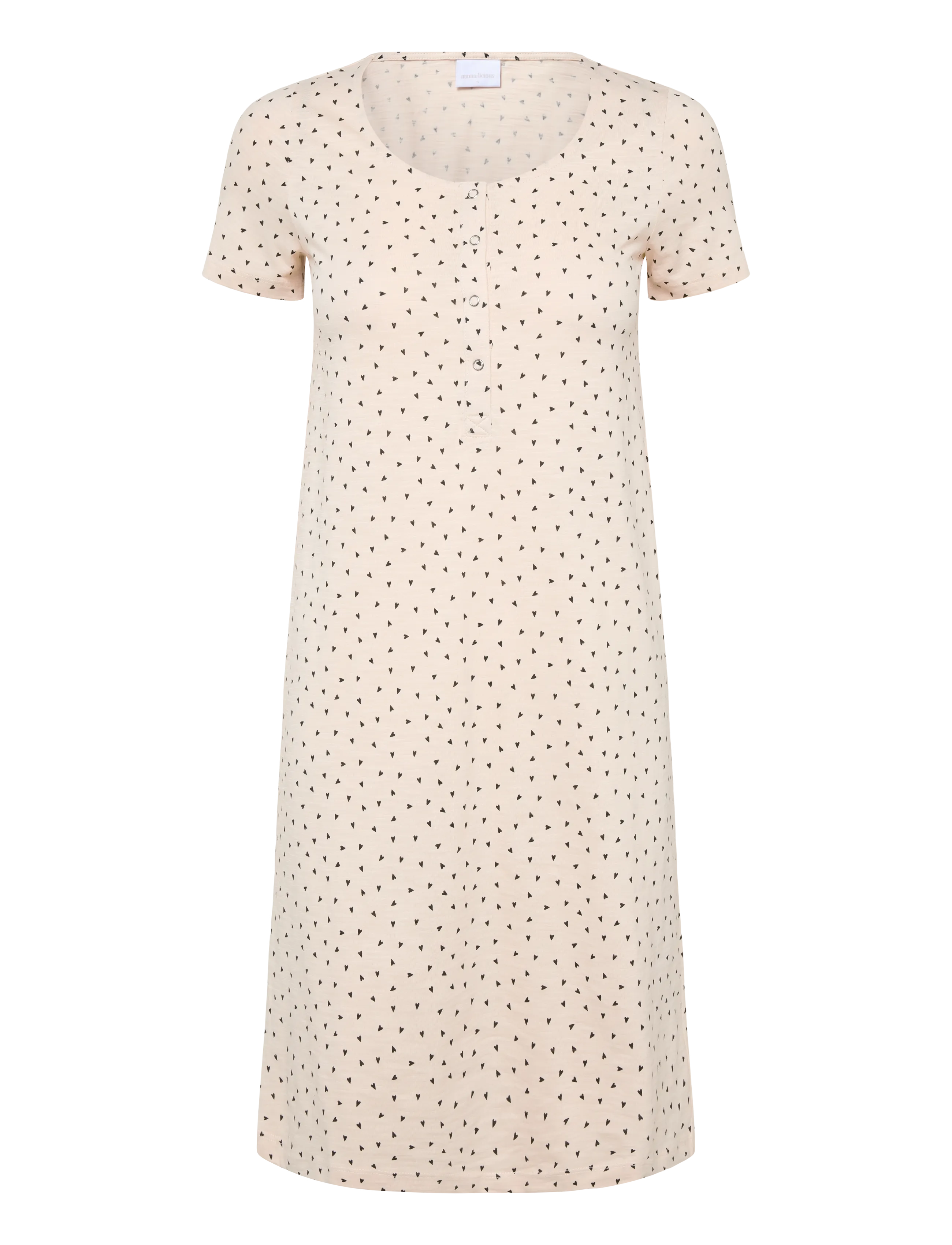 MAMALICIOUS Mlmira Aop Jrs Nightgown 2F A. E. Cream - XXL - Damen