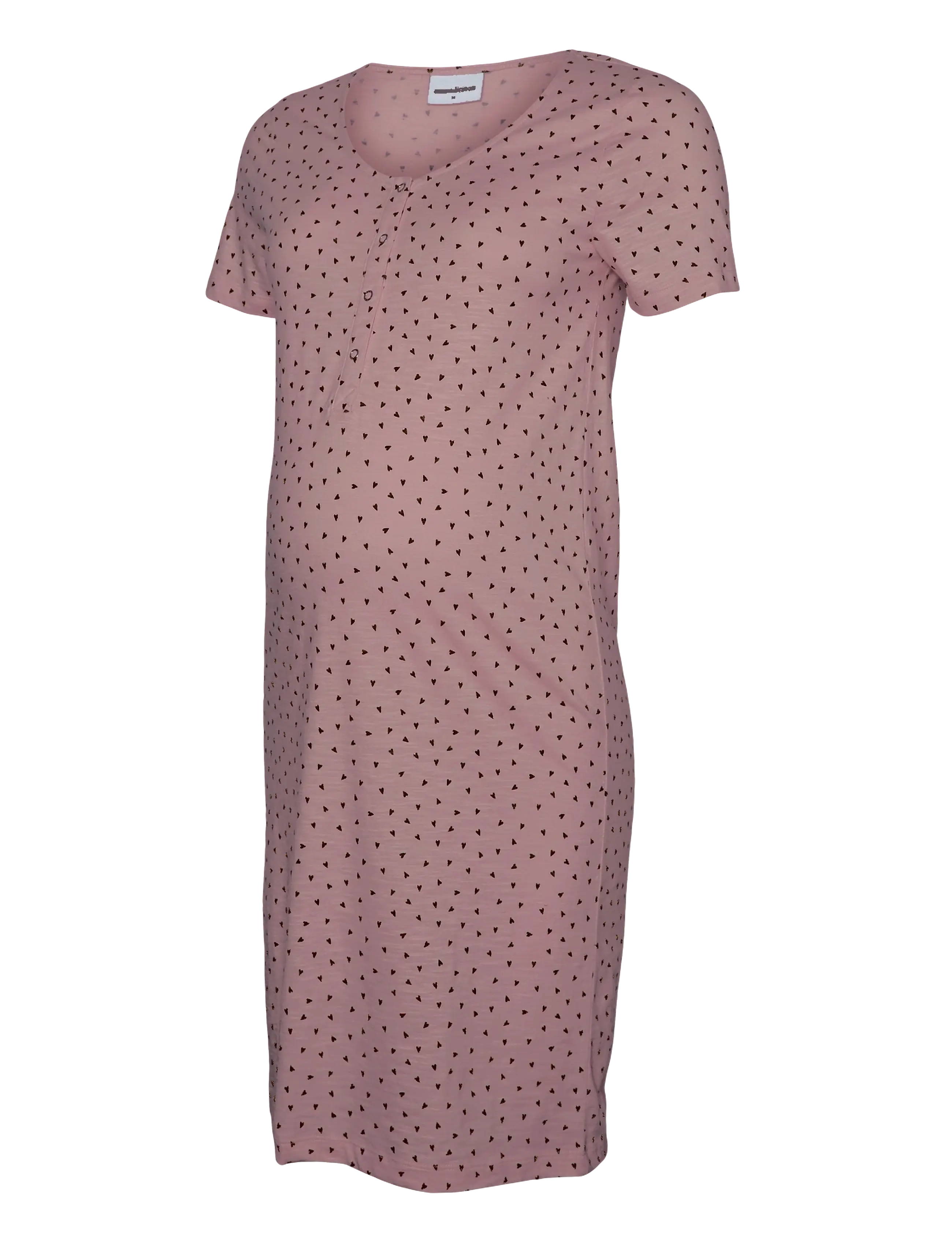 Mamalicious Mlmira Aop Jrs Nightgown 2F A. E., XS, Baby & Mutterschaft, Rosa - Maternity Clothes, Frauen
