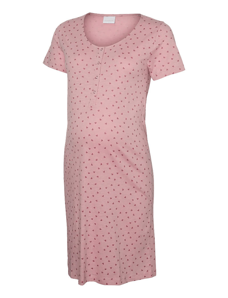 Mamalicious - MLMIRA AOP JRS NIGHTGOWN 2F A. E. NOOS - underkläder - zephyr - 0