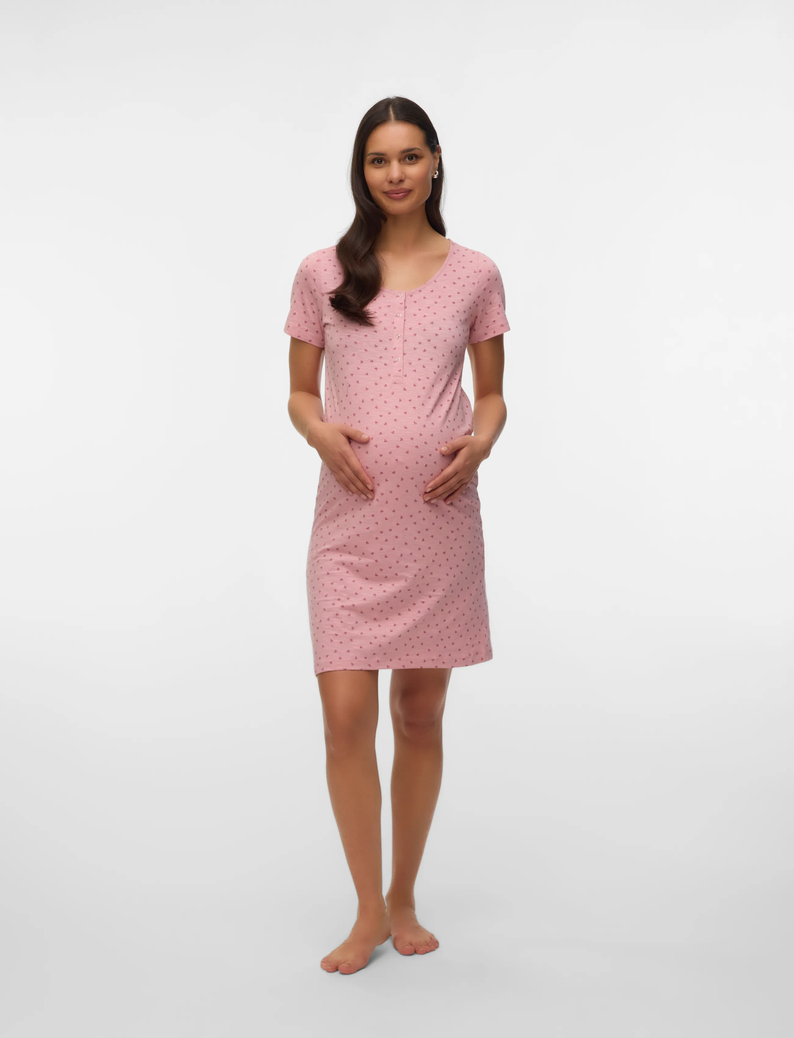 Mamalicious - MLMIRA AOP JRS NIGHTGOWN 2F A. E. NOOS - pesu ja aluspesu - zephyr - 3