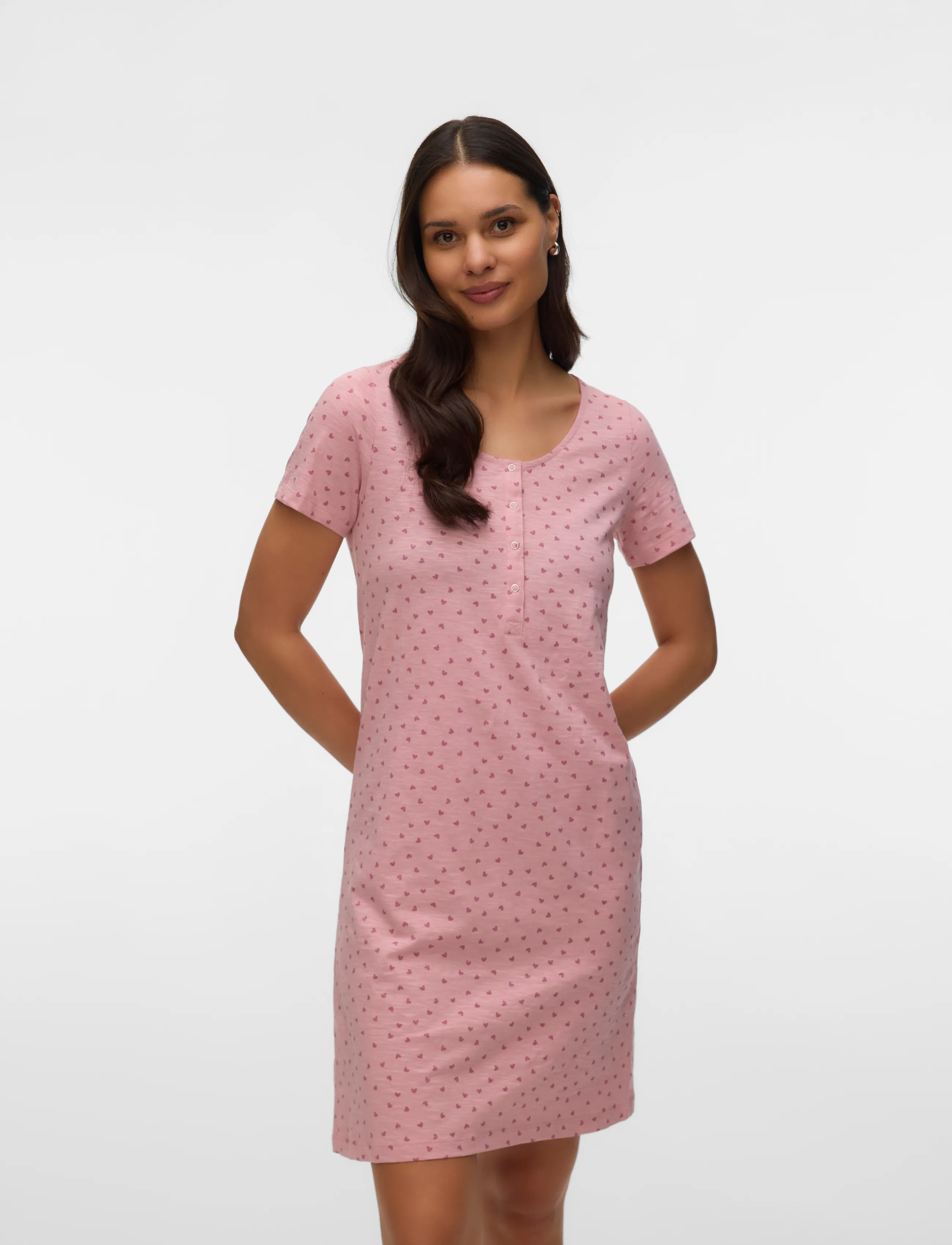 Mamalicious - MLMIRA AOP JRS NIGHTGOWN 2F A. E. NOOS - pesu ja aluspesu - zephyr - 4