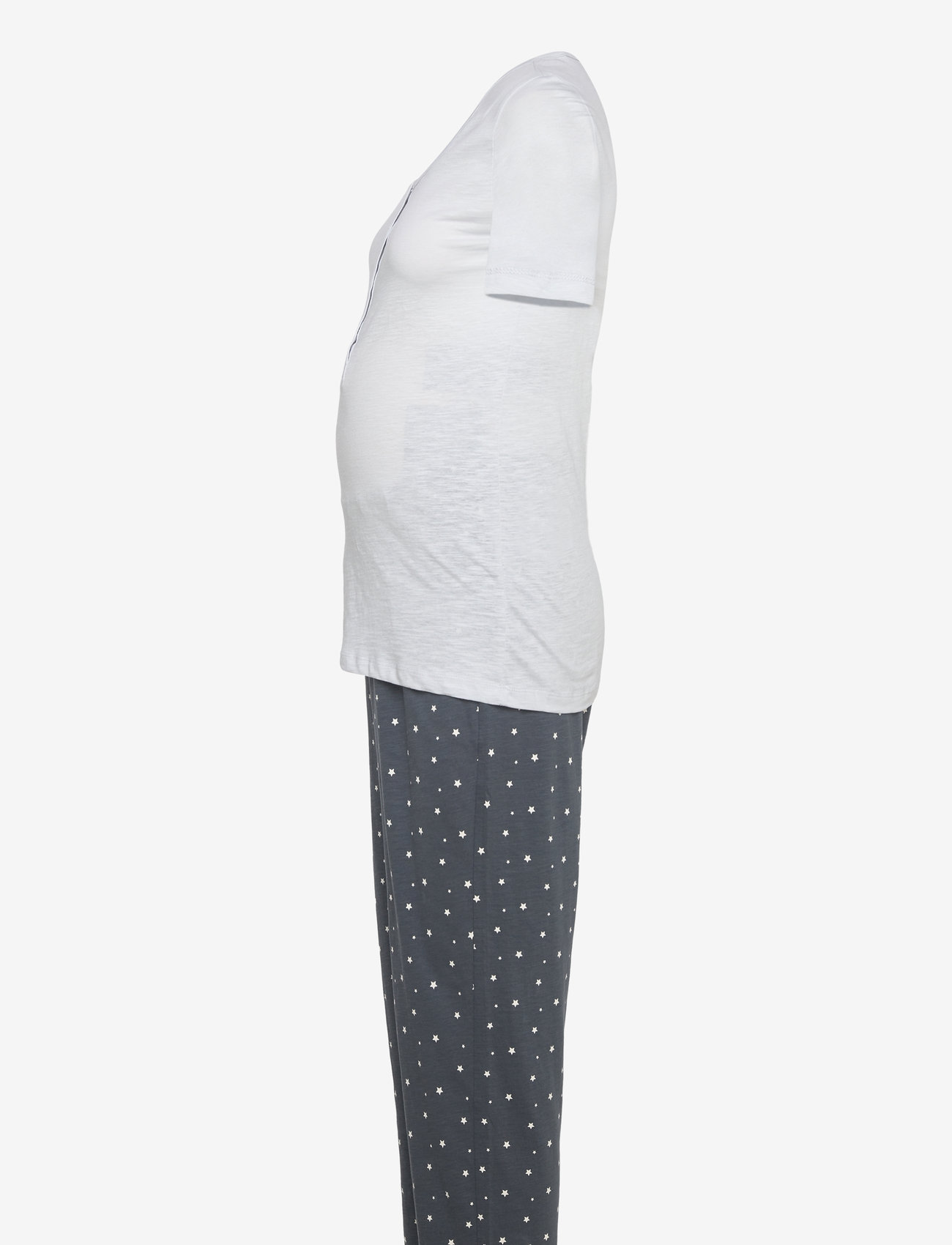 Mamalicious - MLMIRA STAR SS JRS PYJAMAS 2F A. E. NOOS - pesu ja aluspesu - gray dawn - 3