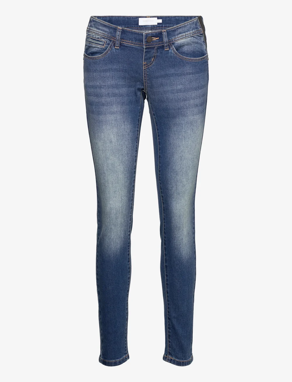 Mamalicious - MLESSA SLIM FIT DMB JEANS W. ELASTIC - underdele - medium blue denim - 1