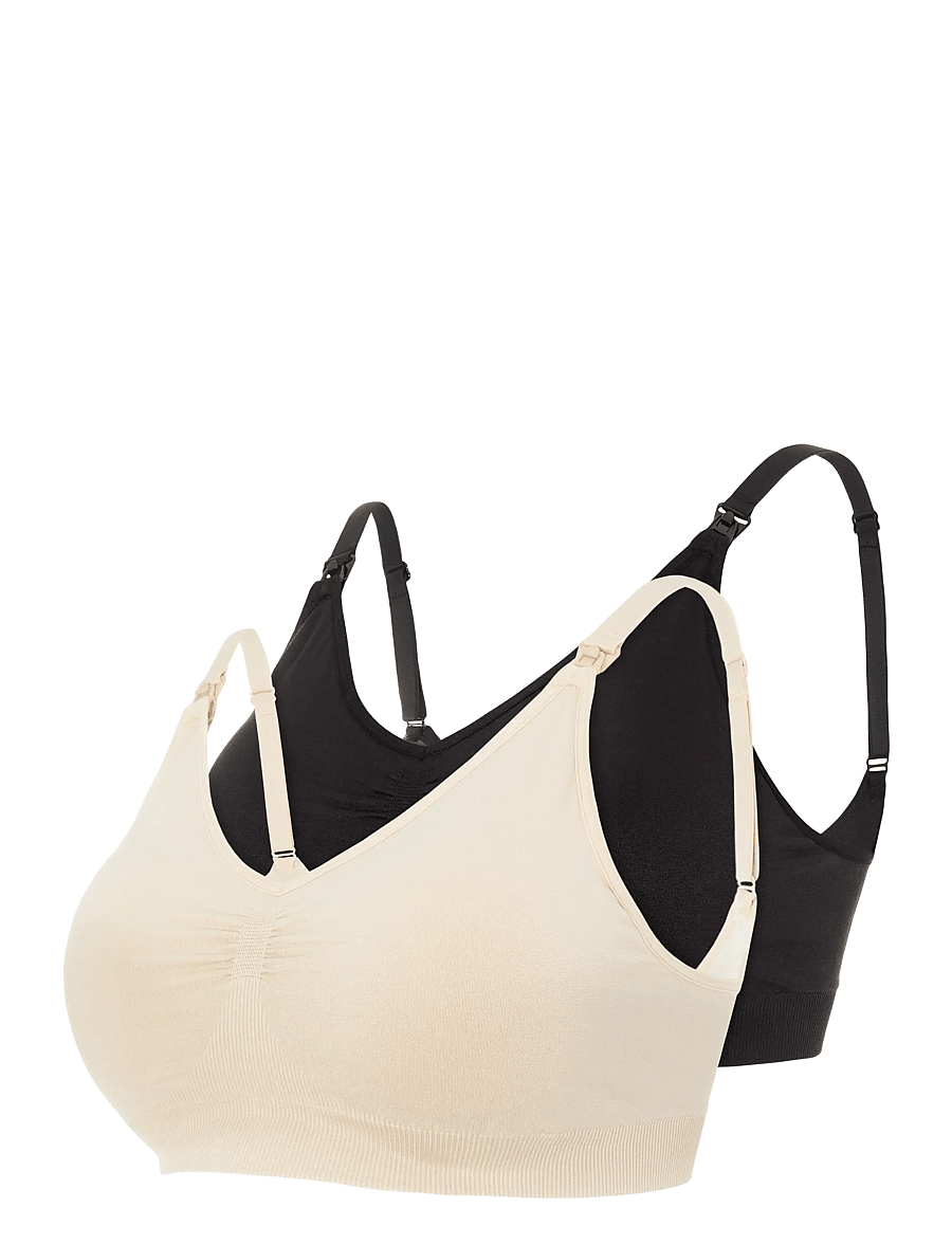 Mamalicious - MLILJA FEED ME BRA NF 2-P A. NOOS - unterwäsche - black - 1