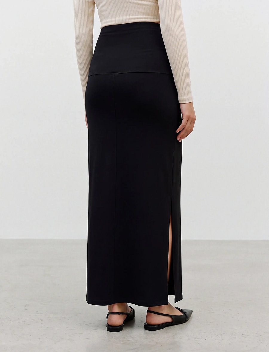 Mamalicious - MLEMMA TUBE MAXI SKIRT A. E. NOOS - püksid ja seelikud - black - 5