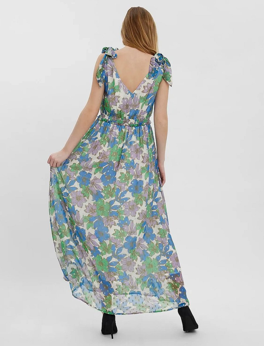 Mamalicious - MLSYDNEY S/L WO MAXI DRESS A. - french blue - 3