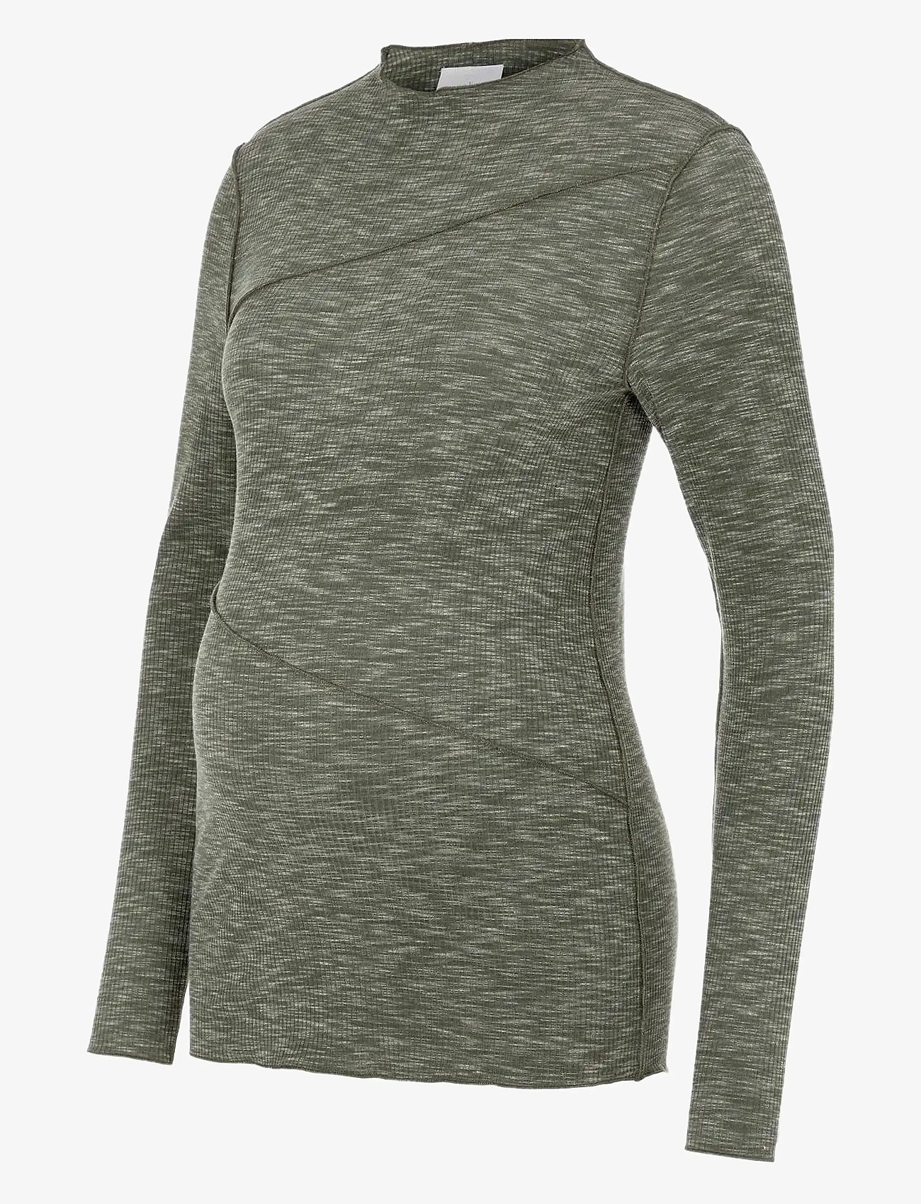 Mamalicious - MLREEVE L/S JRS TOP - overdele - climbing ivy - 1