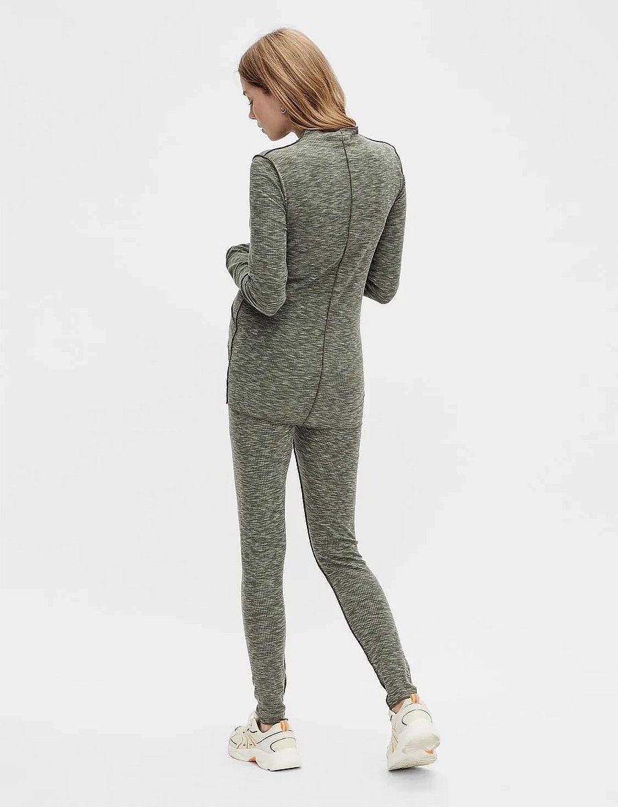 Mamalicious - MLREEVE L/S JRS TOP - hauts - climbing ivy - 4