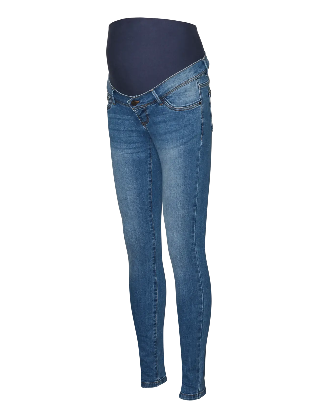 MAMALICIOUS Mlmila Slim Medium Blau Jeans A. Noos Blau - L - Damen
