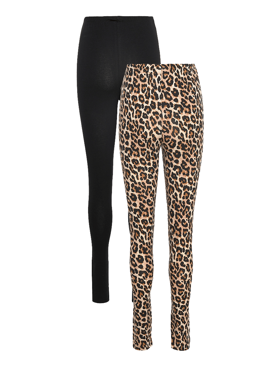 Mamalicious - MLSANNIE JRS LEGGING 2-P - buxur - black - 2