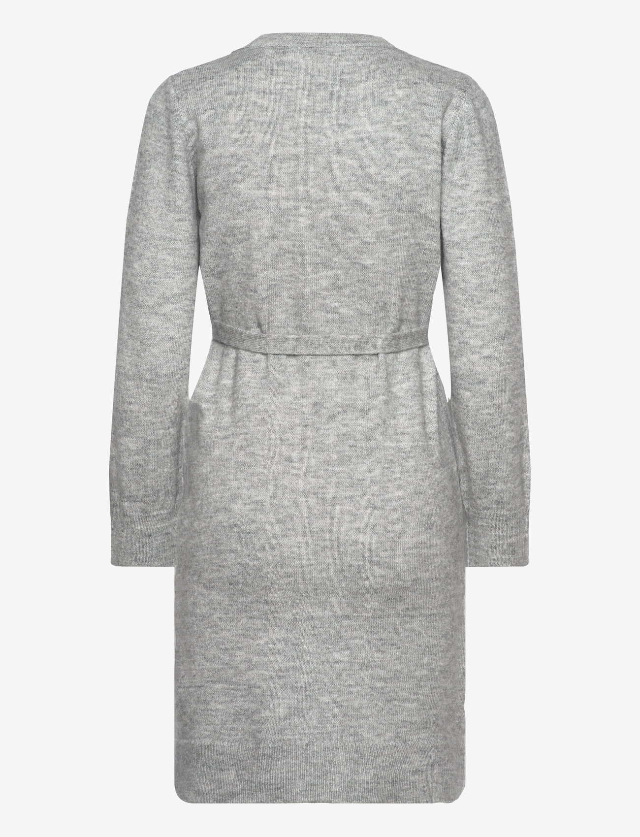 Mamalicious - MLNEWANNE L/S ABK KNIT DRESS A. NOOS - strikkjoler - light grey melange - 2