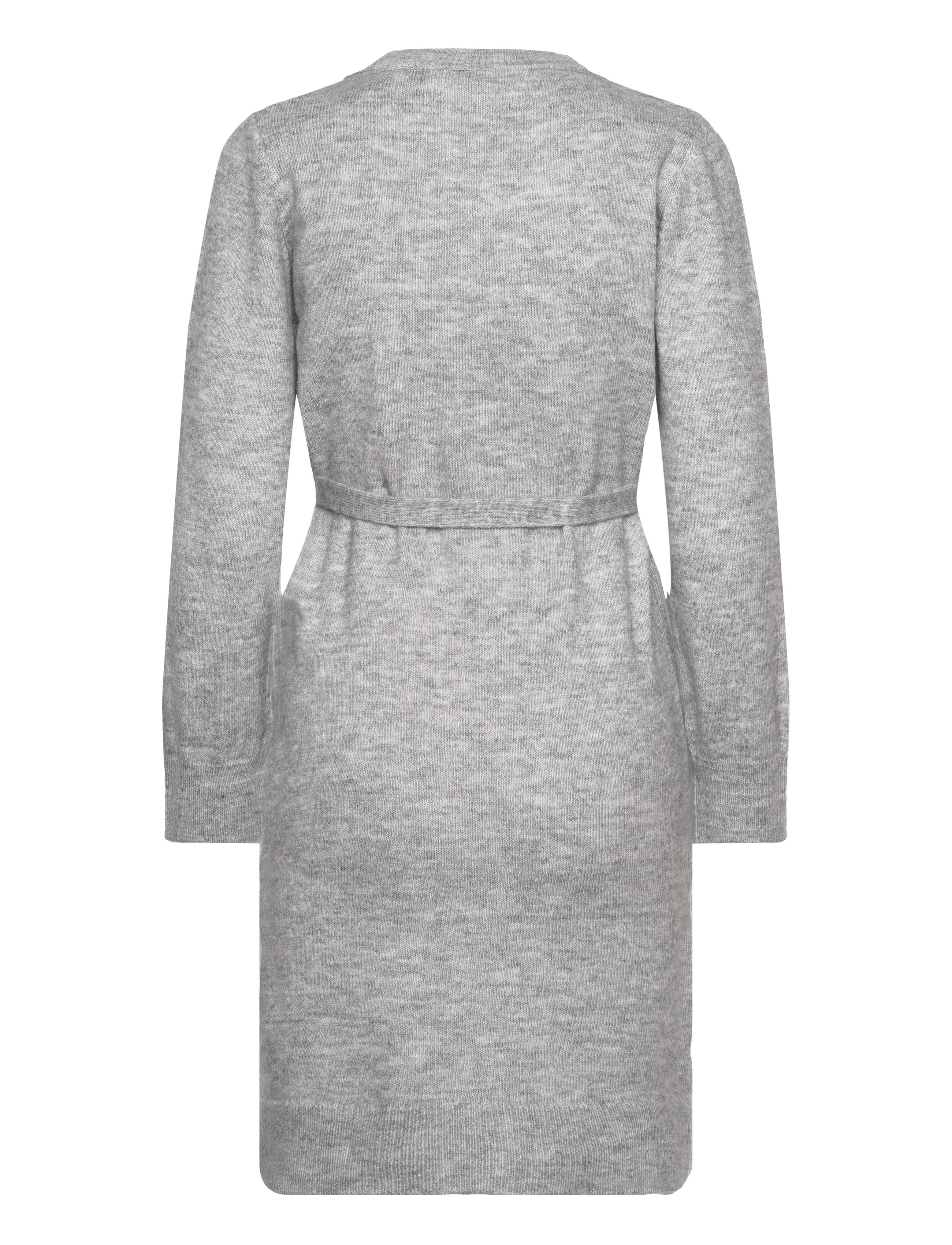 Mamalicious - MLNEWANNE L/S ABK KNIT DRESS A. NOOS - strickkleider - light grey melange - 2